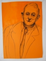 Portrait: artist David Hockney                                            